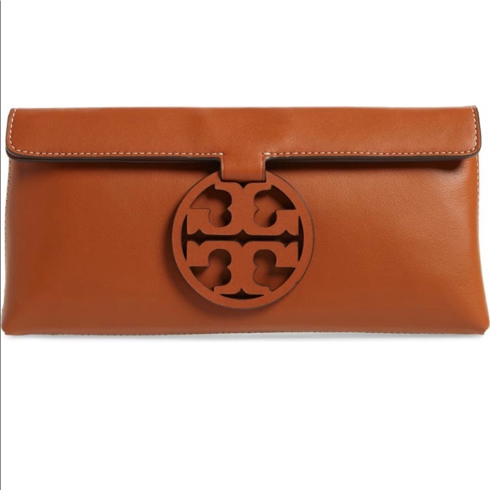 Tory Burch Miller Leather Clutch